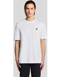 Lyle & Scott - Textured Jacquard T-Shirt - Lyst