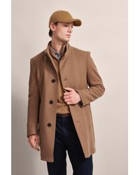 Bugatti - Herren Wollmantel Mit Westenfake - Lyst