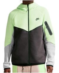 Nike - M Nk Tch Flc Fz Wr Hoodie - Lyst