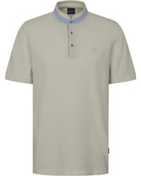 Bugatti - Herren Polo Met Opstaande Kraag - Lyst