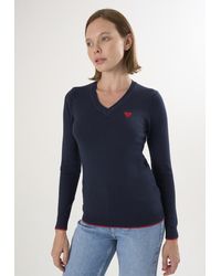 Felix Hardy - Pullover V-Ausschnitt-Strickpullover - Lyst