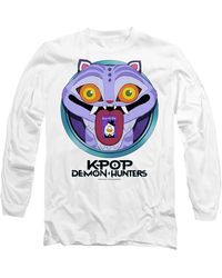 K-Pop Demon Hunters - Adult Save The Date Derpy Tiger Cartoon Long-Sleeved T-Shirt - Lyst