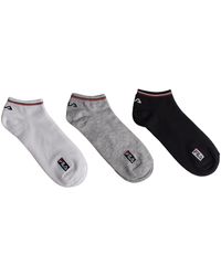 Fila - Set Van 3 Onzichtbare Bamboe Sokken F5508 Voor En - Lyst