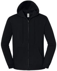 Fruit Of The Loom - Iconic Premium Hooded Sweat Jacket - Lyst