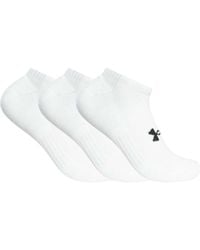 Under Armour - Set Van 3 Performance Tech No Show-Sokken - Lyst