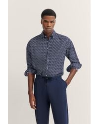 Bugatti - Herren Hemd Mit Button-Down-Kragen - Lyst