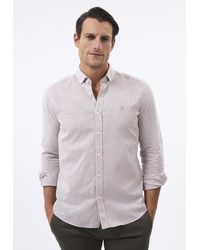 Felix Hardy - Hemd Leinen-Shirt - Lyst