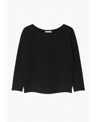 MixRay - Bootsausschnitt Ribstrickpullover - Lyst