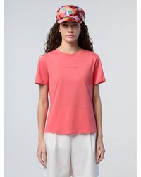 North Sails - T-Shirt Met Ton-Sur-Ton -Print - Lyst