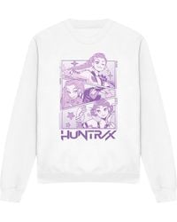 K-Pop Demon Hunters - Adult Huntr/X Panel Sweatshirt - Lyst