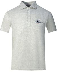 Aquascutum - Aldis Brand London Logo Polo Shirt - Lyst