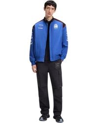 HUGO - Formule 1-Bomberjack Van Nylon Voor (Medium Blauw) - Lyst