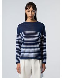 North Sails - Sweater Striped Crew-Neck - Lyst
