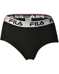 Fila - Panty Stretch Baumwolle Logo-Bund - Lyst
