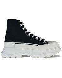 McQueen - Sneakers Tread Slick Zwart - Lyst