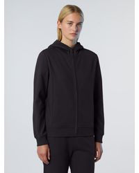 North Sails - Full-Zip Hoodie With Tonal Logo - Lyst