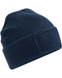 BEECHFIELD® - Thinsulate Uitneembare Patch Muts (Franse Marine) - Lyst