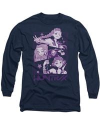 K-Pop Demon Hunters - Adult Huntr/X Panel Long-Sleeved T-Shirt - Lyst