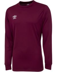 Umbro - Club Long-Sleeved Jersey (New Claret) - Lyst