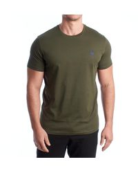 U.S. POLO ASSN. - Cotton Short Sleeve T-Shirt Us42154027 - Lyst