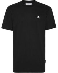 Philipp Plein - Basic Round Neck T-Shirt Skull - Lyst