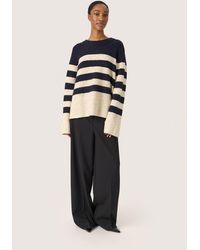 Soaked In Luxury - Strickpullover Gerade Passform - Lyst