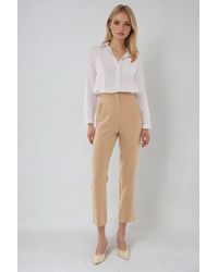 Hiccup - High Waist Cigarette Pants - Lyst
