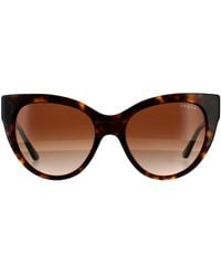 Vogue - Cat Eye Damen Grau Gradient Sonnenbrille - Lyst