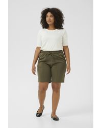 Kaffe - Short Regular Fit Grape Leaf - Lyst