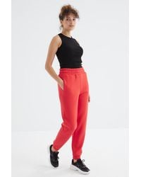 TOMMY LIFE - High-Waist Fleece Jogger Sweatpants - Lyst