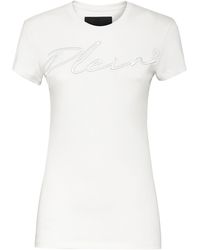 Philipp Plein - T-shirt Ronde Hals Signature - Lyst