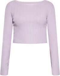 faina - Blouse Lavendel - Lyst