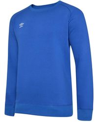 Umbro - Ladies Club Leisure Sweatshirt (Royal/ - Lyst