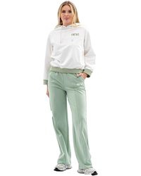 Tom Barron - Capuchon Met Borduursel En Geribde Trainingsjurk Met Boorden Aan De Zijkant - Lyst