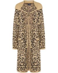 faina - Gebreid Vest Zwart - Lyst
