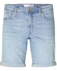 SELECTED - Geselecteerde Shorts Alex Slim Short - Lyst