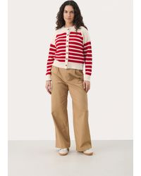 Part Two - Strickjacke Gerade Passform - Lyst