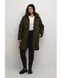 Kaffe - Jas Kcsusanna Jas Regular Fit Dark - Lyst