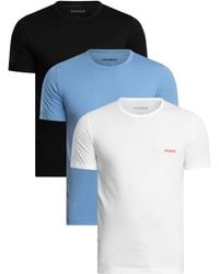HUGO - Set Van 3 Lounge-T-Shirts - Lyst