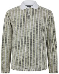 Jack & Jones - Jack And Jones Gestreepte Winterpolo Voor Met Normale Pasvorm - Lyst