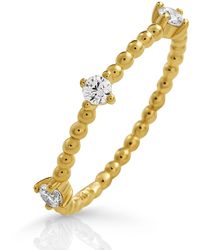 Orphelia - 'sparkle' Dames 925 Sterling Zilveren Ring - Lyst