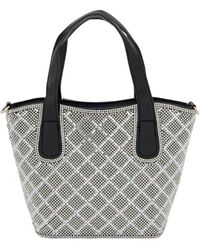 faina - Handtasche Handtasche Frauen Silber - Lyst