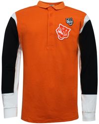 Asics - Onitsuka Tiger Oranje Poloshirt - Lyst