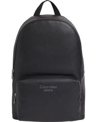 Calvin Klein Synthetic Campus Backpack Black - Save 25% - Lyst