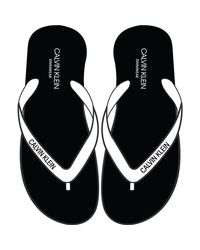 calvin klein flip flops sale