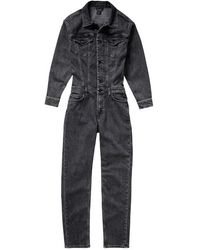 pepe jeans denim jumpsuit