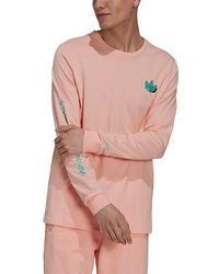 adidas Originals Long-sleeve t-shirts for Men - Up to 55% off | Lyst