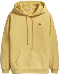 levis hoodie yellow
