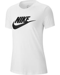Nike Synthetic Sportswear Futura Toss Crew Lavender/ White - Lyst