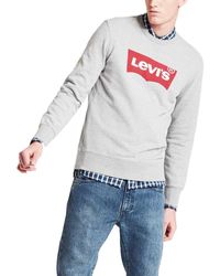 levi crew neck sweatshirt